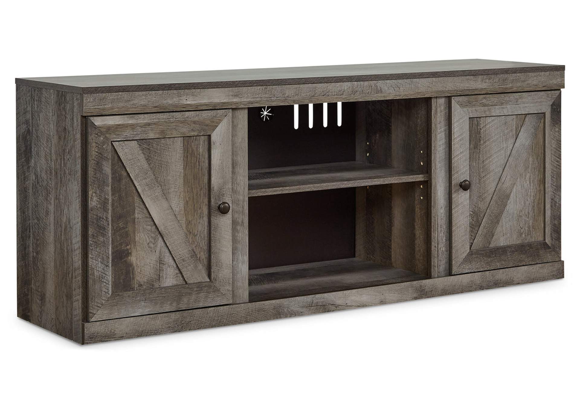 Wynnlow TV Stand with Electric Fireplace,Signature Design By Ashley