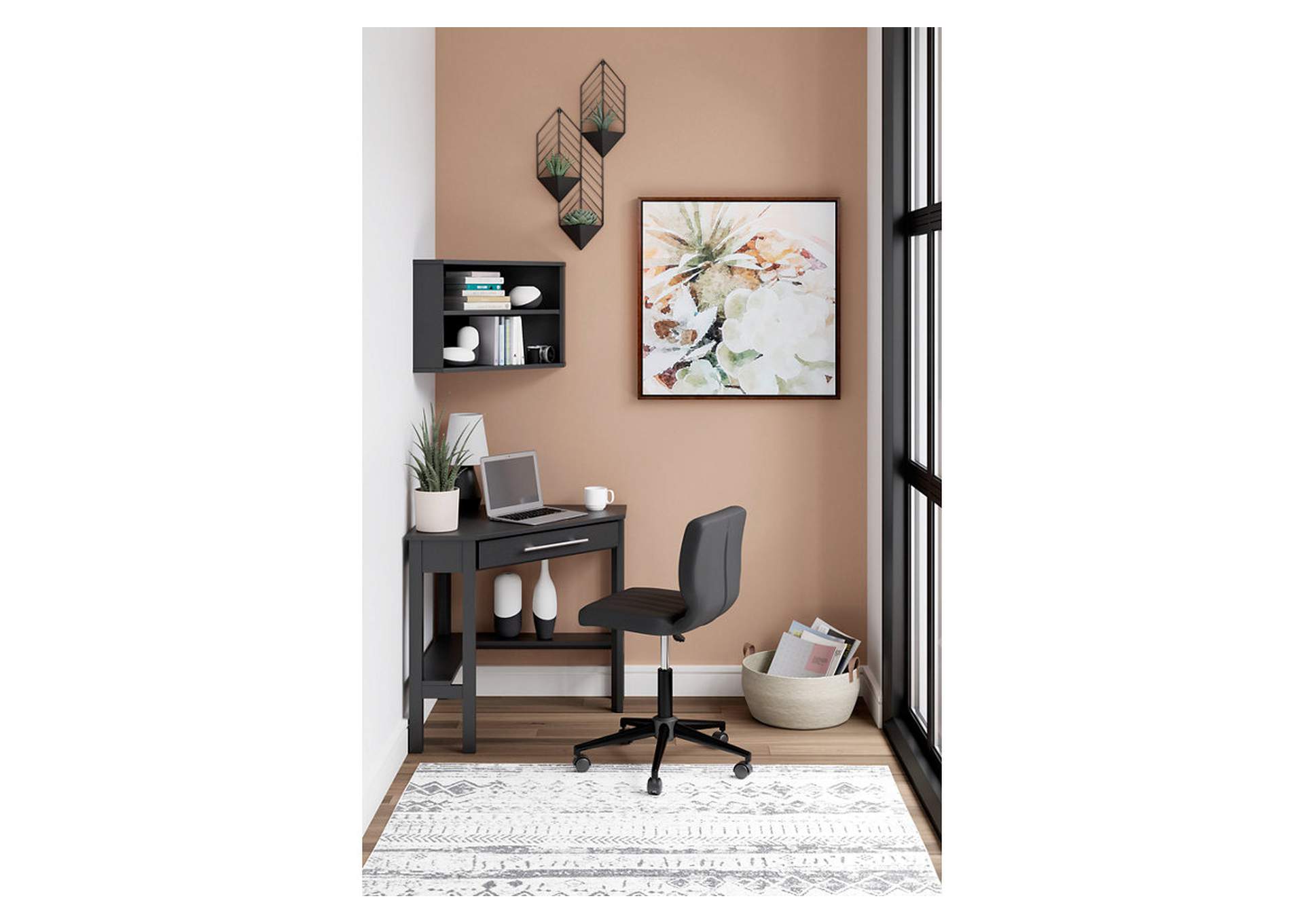 Otaska Home Office Corner Bookcase,Signature Design By Ashley