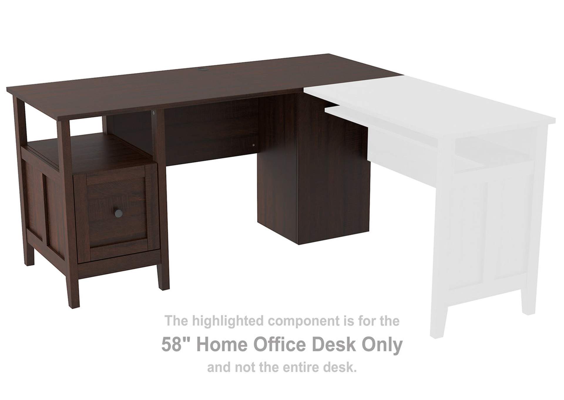Camiburg 58" Home Office Desk,Signature Design By Ashley