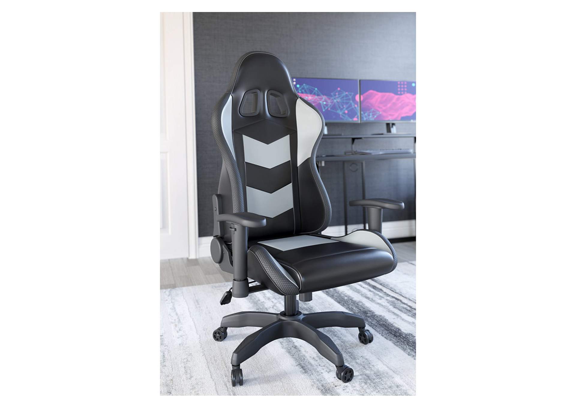 Lynxtyn Home Office Desk and Chair,Signature Design By Ashley