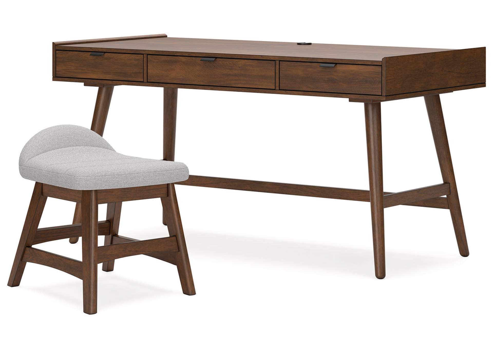 Lyncott Home Office Desk with Chair,Signature Design By Ashley