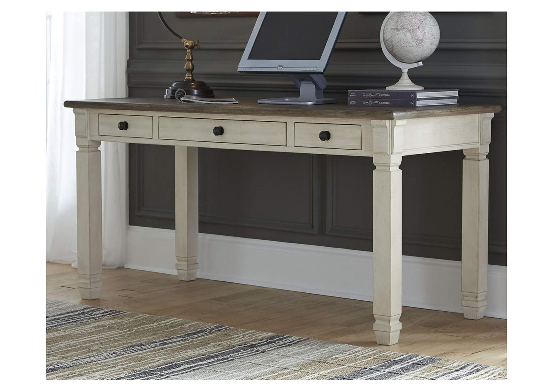 Bolanburg Home Office Desk and Storage,Signature Design By Ashley