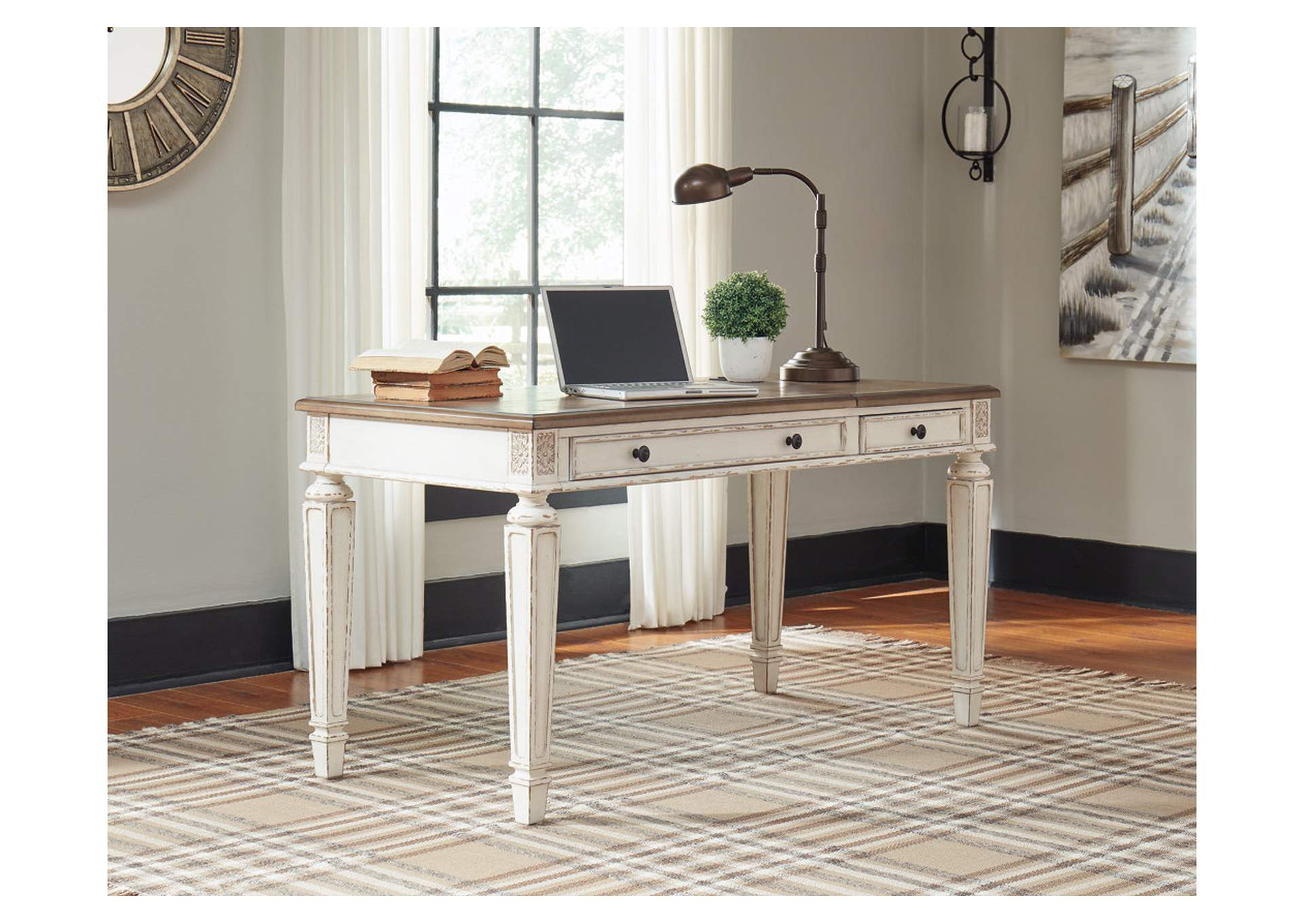 Realyn Home Office Lift Top Desk,Signature Design By Ashley