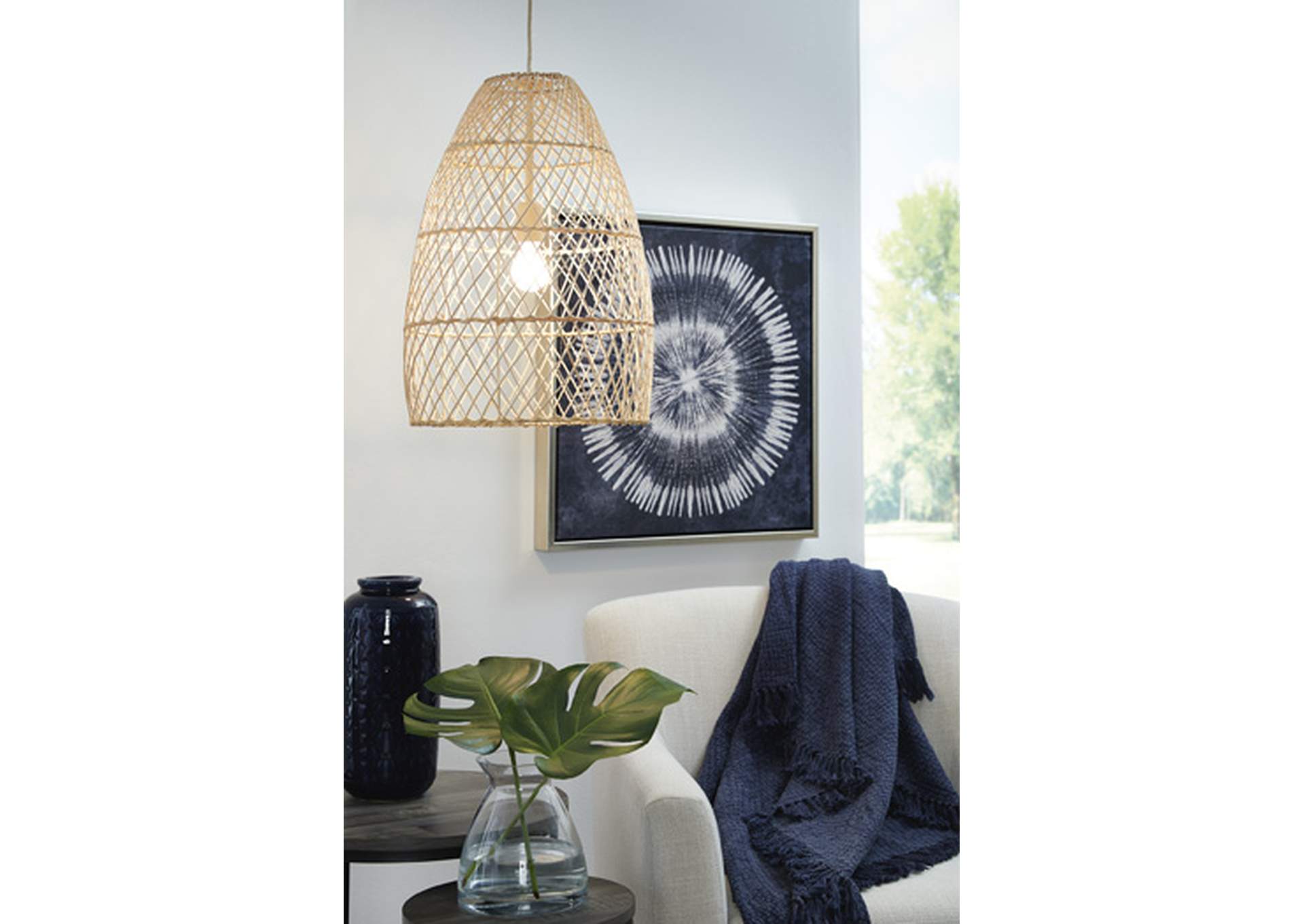 Calett Pendant Light,Signature Design By Ashley