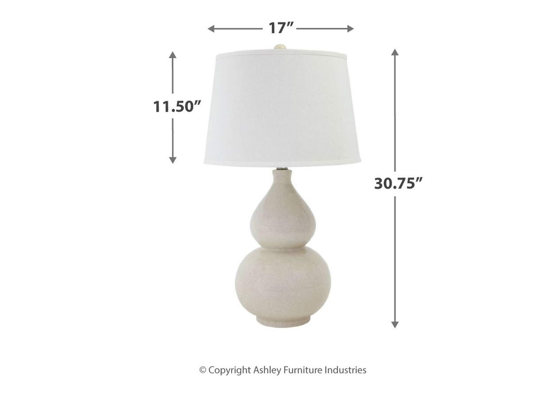 Saffi Table Lamp (Set of 2),Signature Design By Ashley
