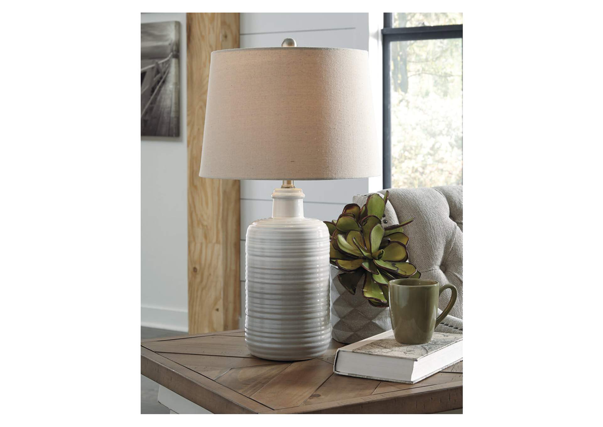 Marnina Brown Table Lamp (Set of 2),Direct To Consumer Express