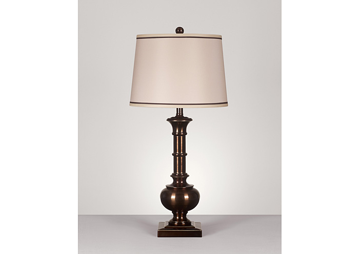 Bronze Oakleigh Metal Table Lamp (Set of 2),ABF Signature Design by Ashley
