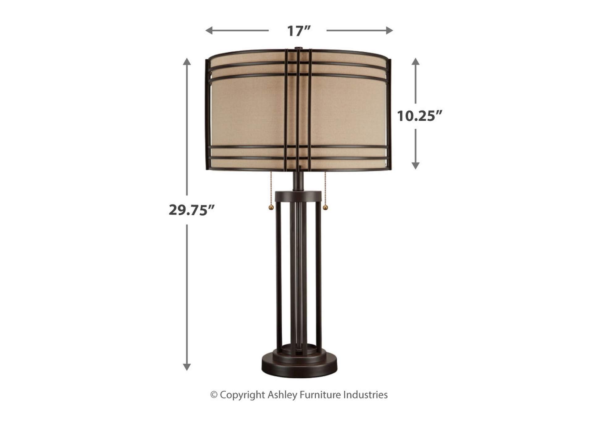 Hanswell Table Lamp (Set of 2),Signature Design By Ashley