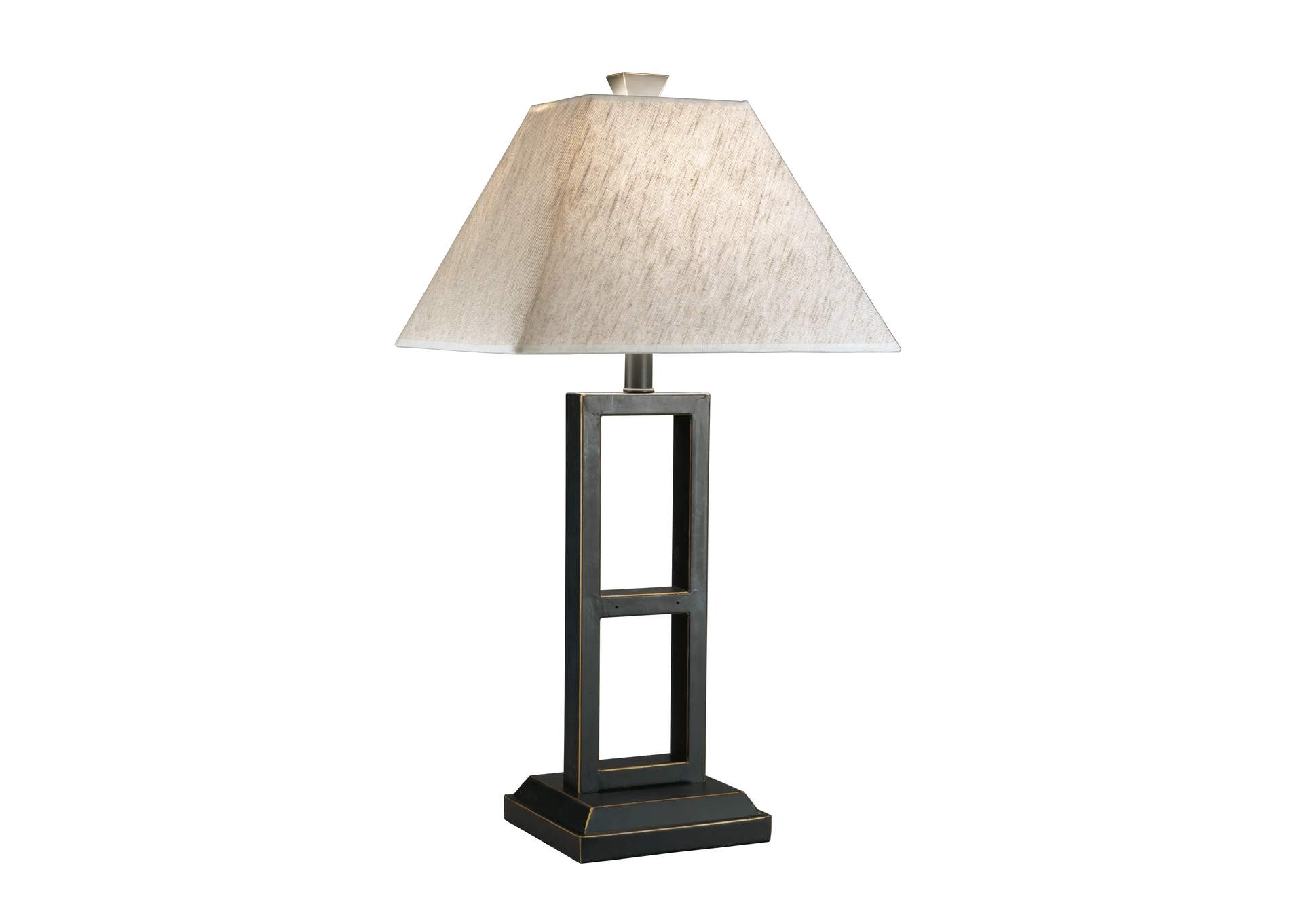 Deidra Black Metal Table Lamp (Set of 2),ABF Signature Design by Ashley