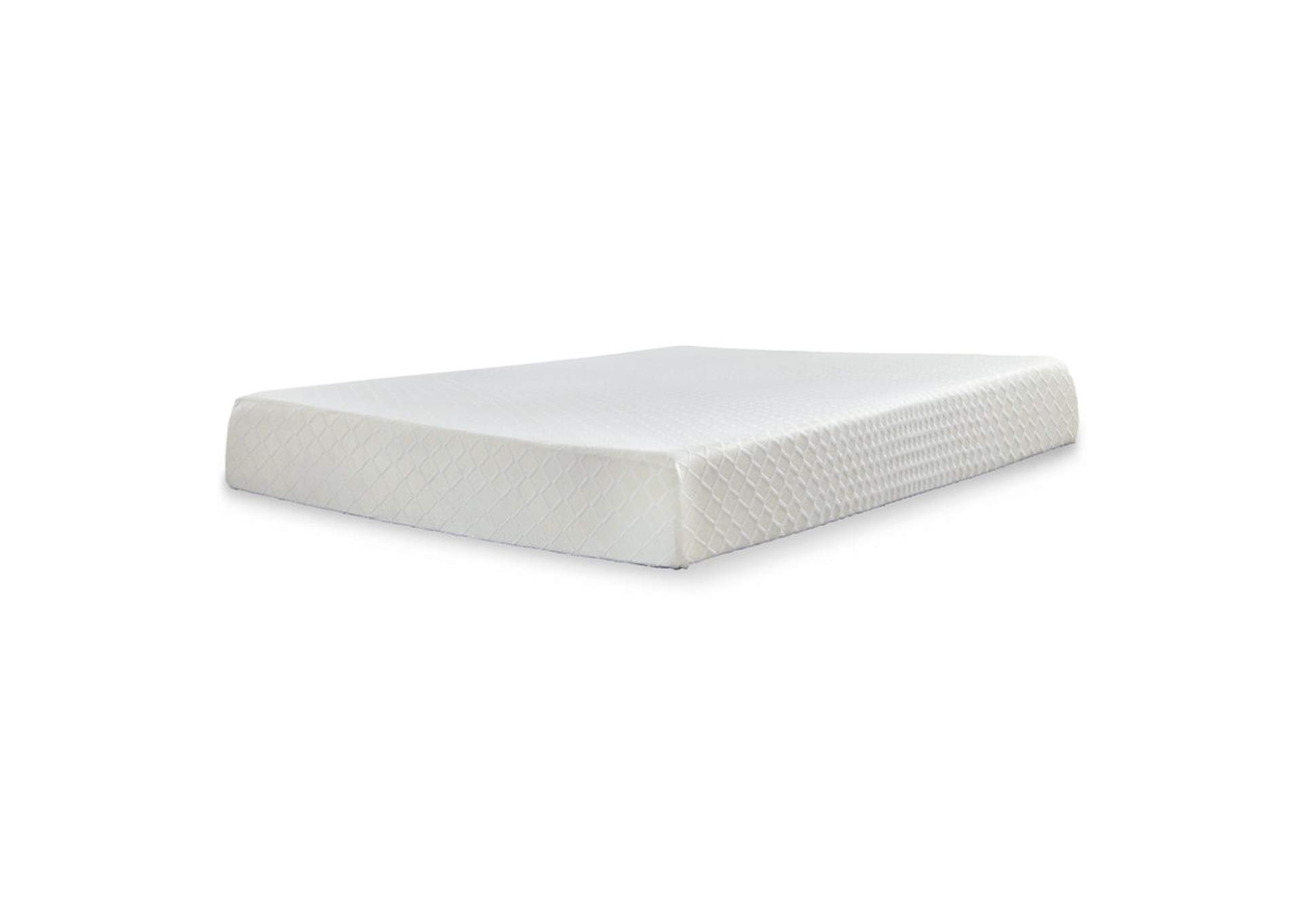 10 Inch Chime Memory Foam Mattress with Foundation,Sierra Sleep by Ashley