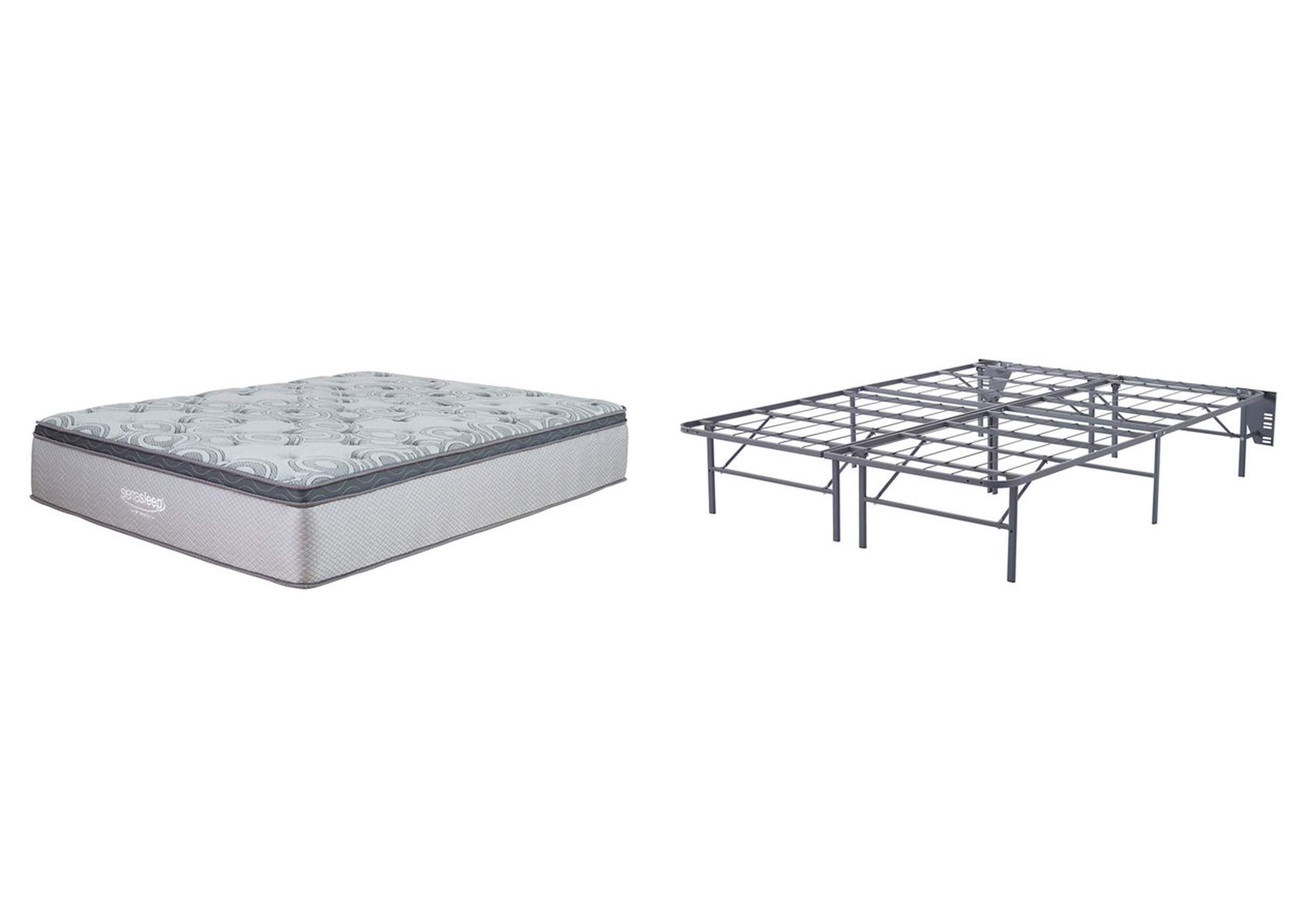 Augusta Mattress with Foundation,Sierra Sleep by Ashley