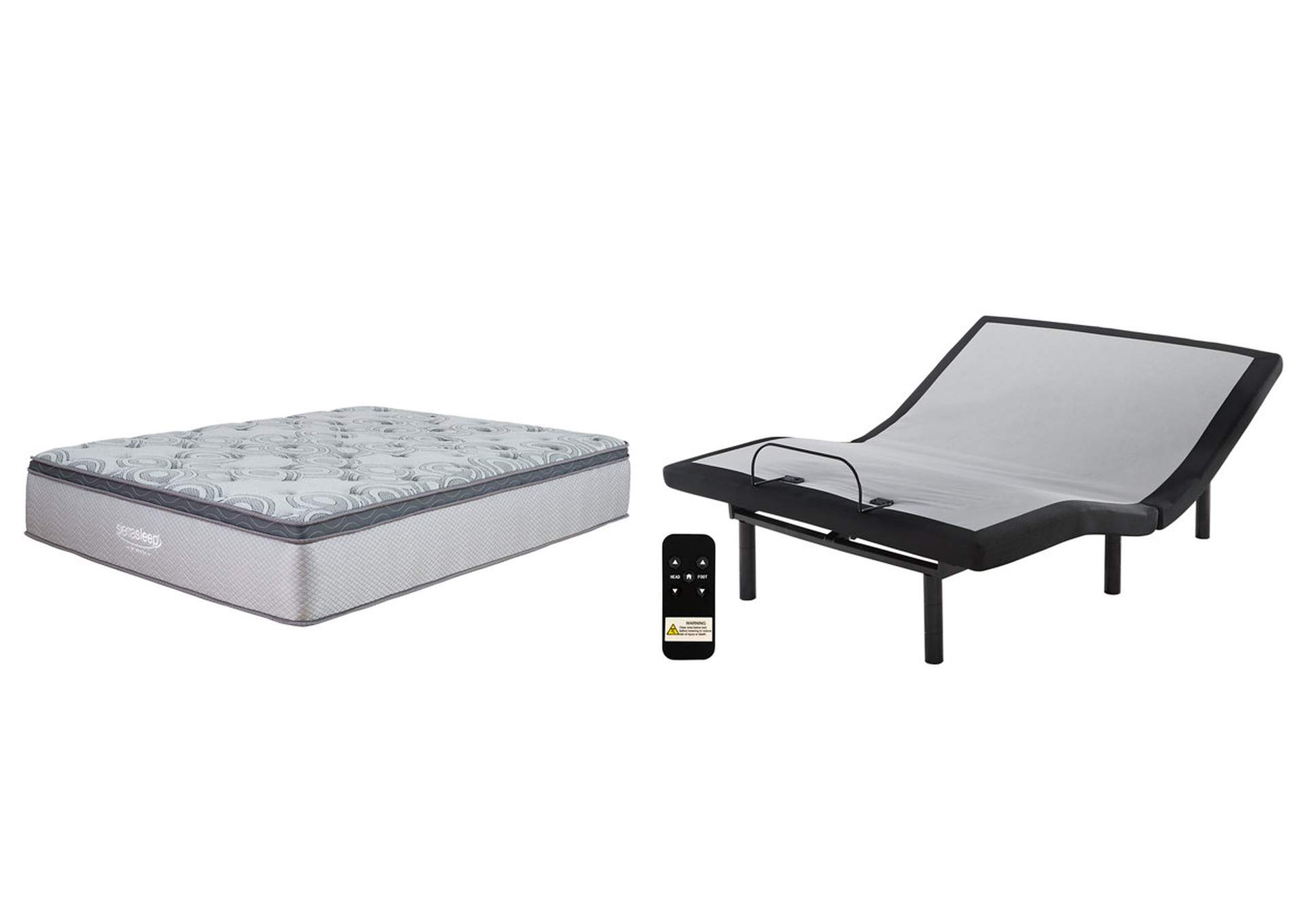 Augusta Mattress with Adjustable Base,Sierra Sleep by Ashley