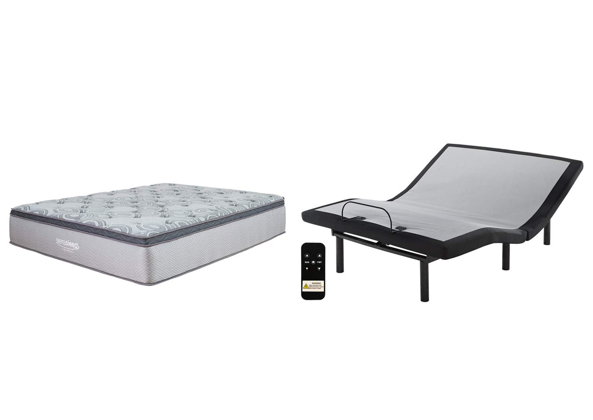 Augusta Mattress with Adjustable Base,Sierra Sleep by Ashley