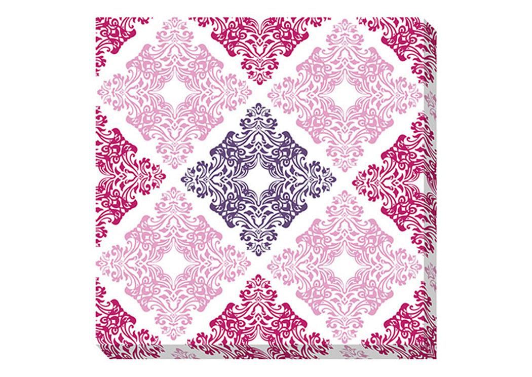 Jadine White/Pink Wall Art,ABF Signature Design by Ashley