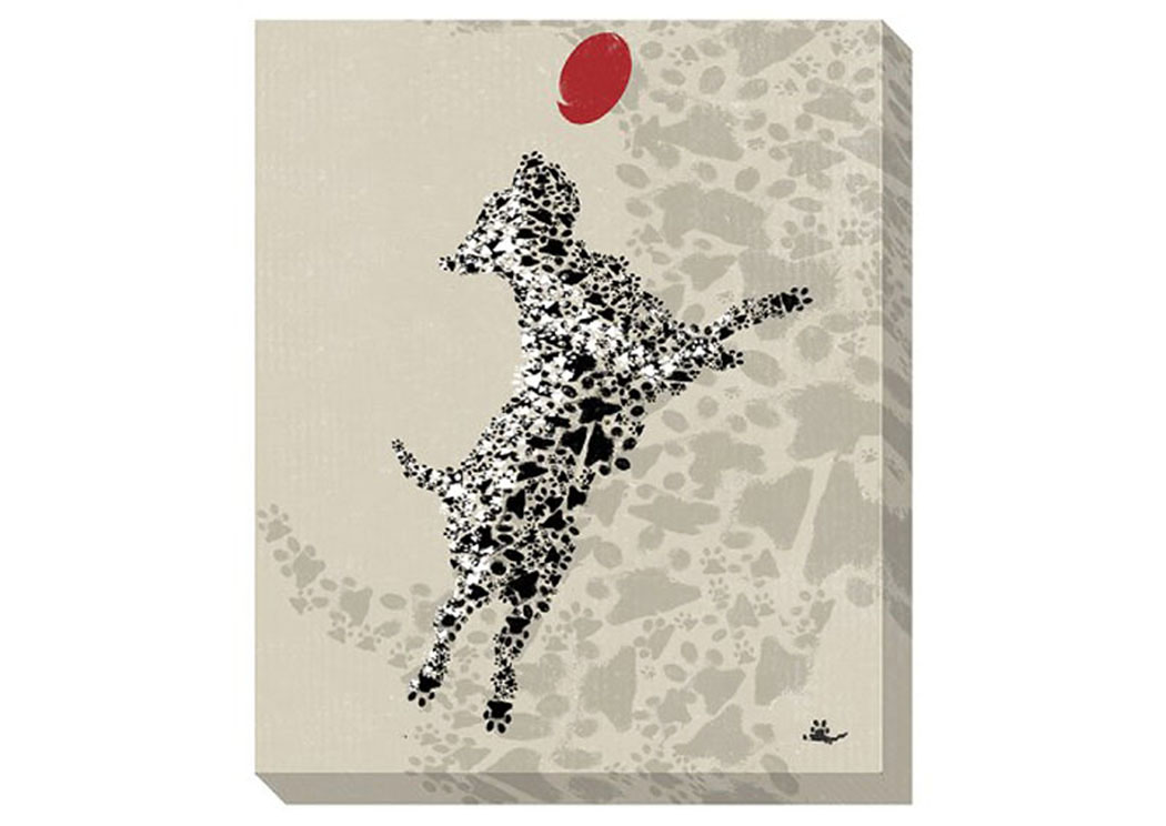 Berniss Tan/Black/Red Wall Art,ABF Signature Design by Ashley