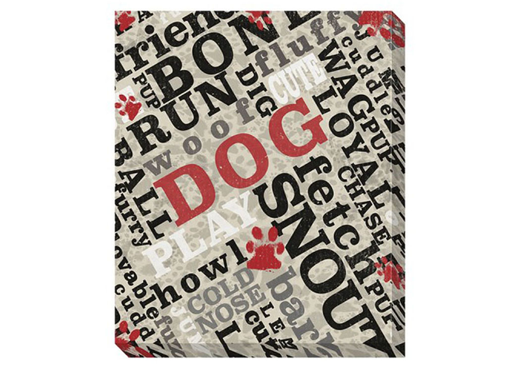 Berniss Tan/Black/Red Wall Art,ABF Signature Design by Ashley