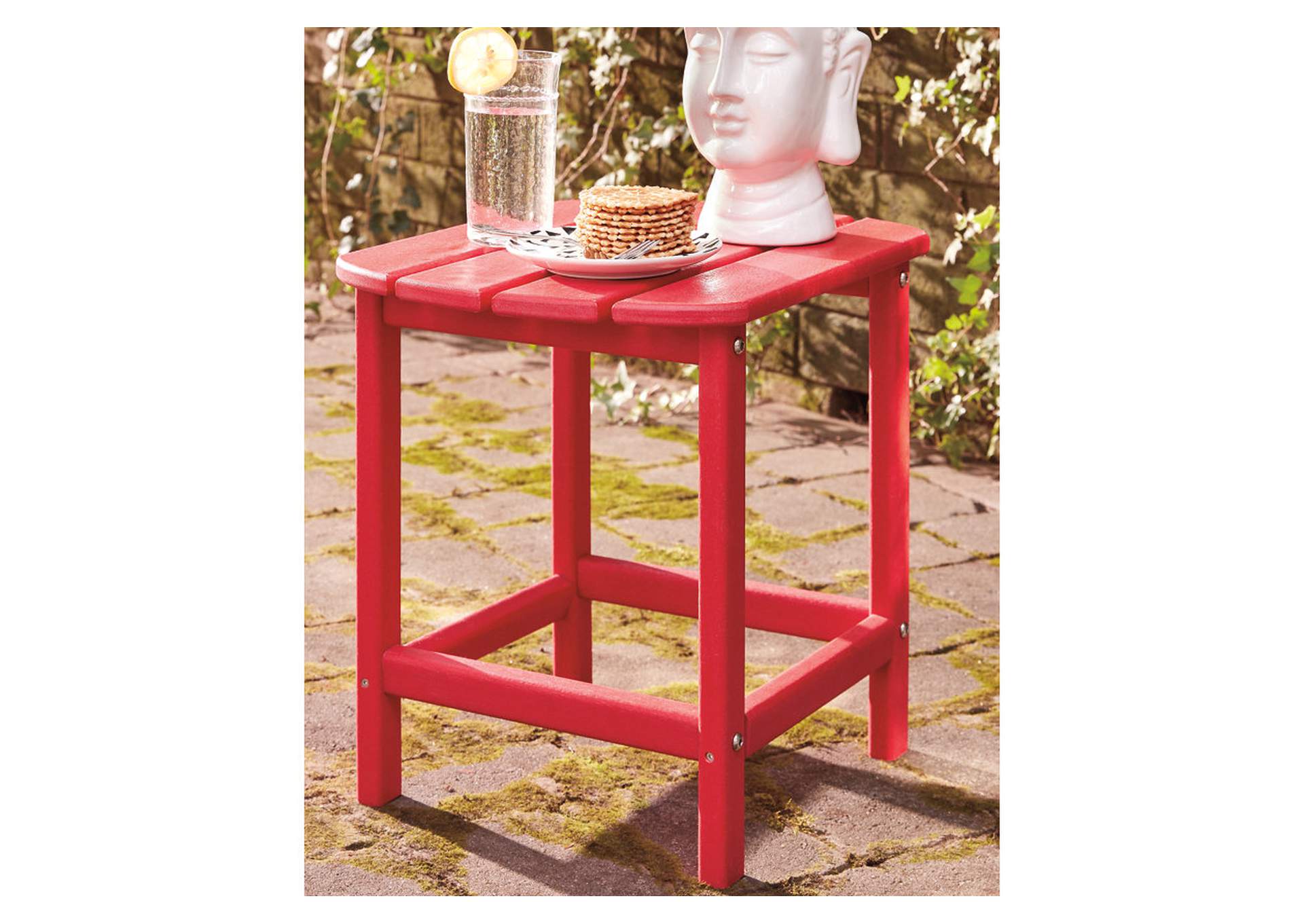 Sundown Treasure 2 Outdoor Chairs with End Table,Outdoor By Ashley