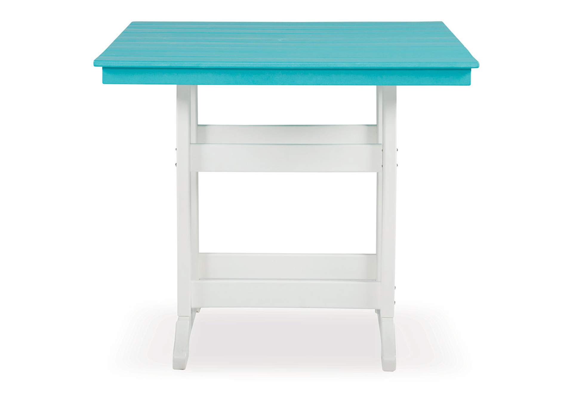 Eisely Outdoor Counter Height Dining Table,Outdoor By Ashley