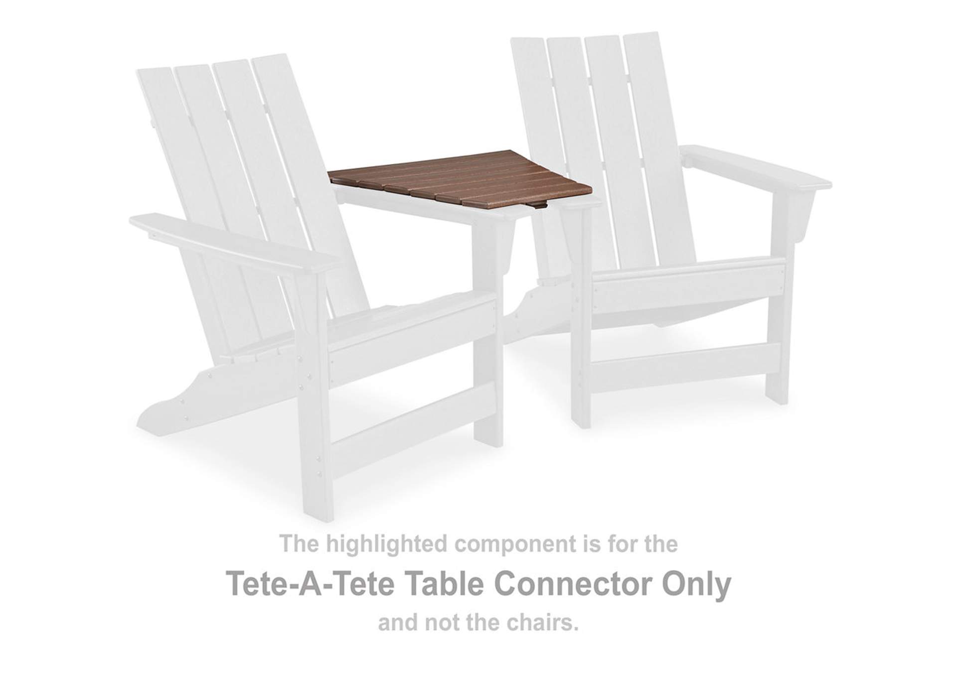 Emmeline Tete-A-Tete Table Connector,Outdoor By Ashley