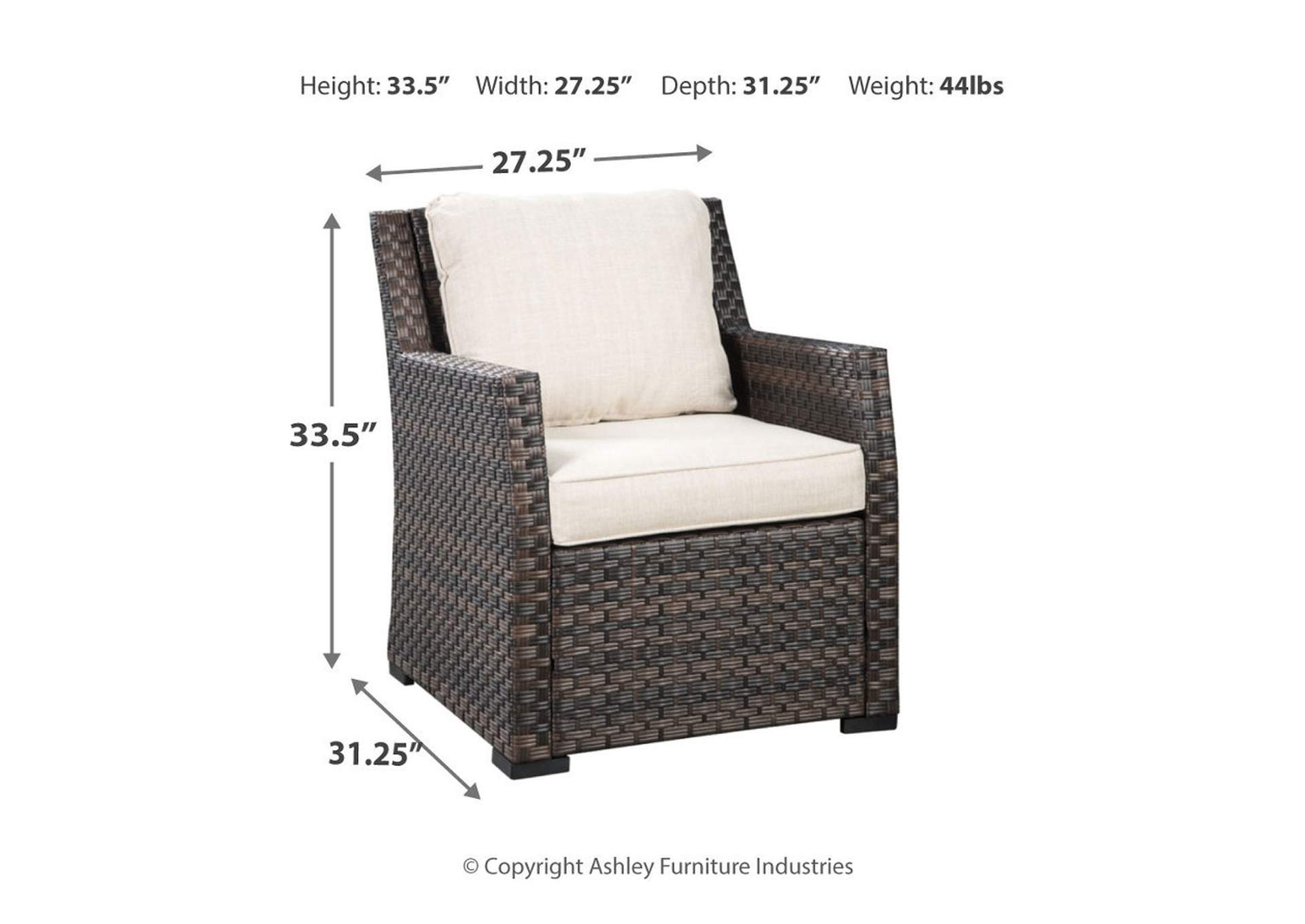 Easy Isle Lounge Chair with Cushion,Outdoor By Ashley