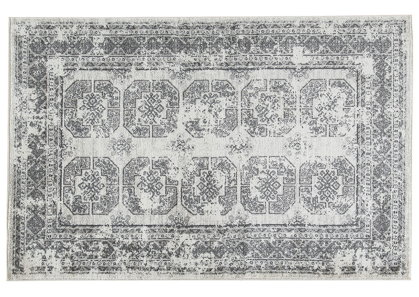 Jirou Gray/Taupe Large Rug,Direct To Consumer Express