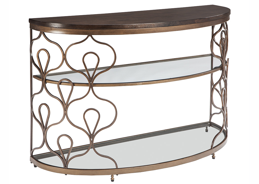 Fraloni Bronze Finish Sofa Table,ABF Signature Design by Ashley