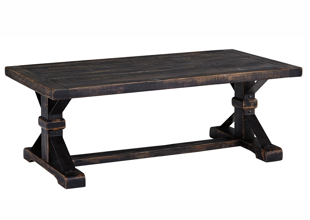 Beckendorf Black Rectangular Cocktail Table,ABF Signature Design by Ashley