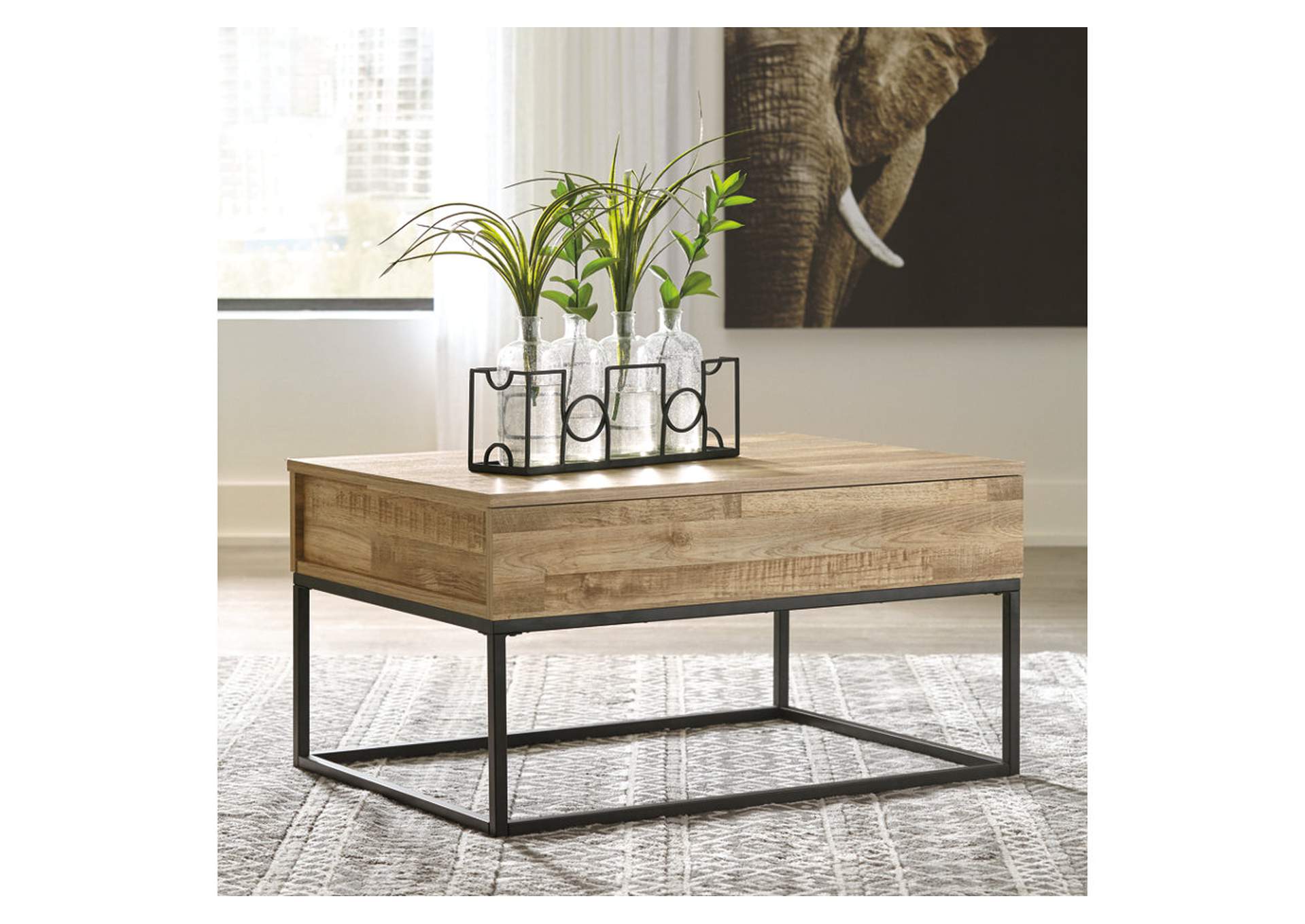 Gerdanet Coffee Table with 1 End Table,Signature Design By Ashley