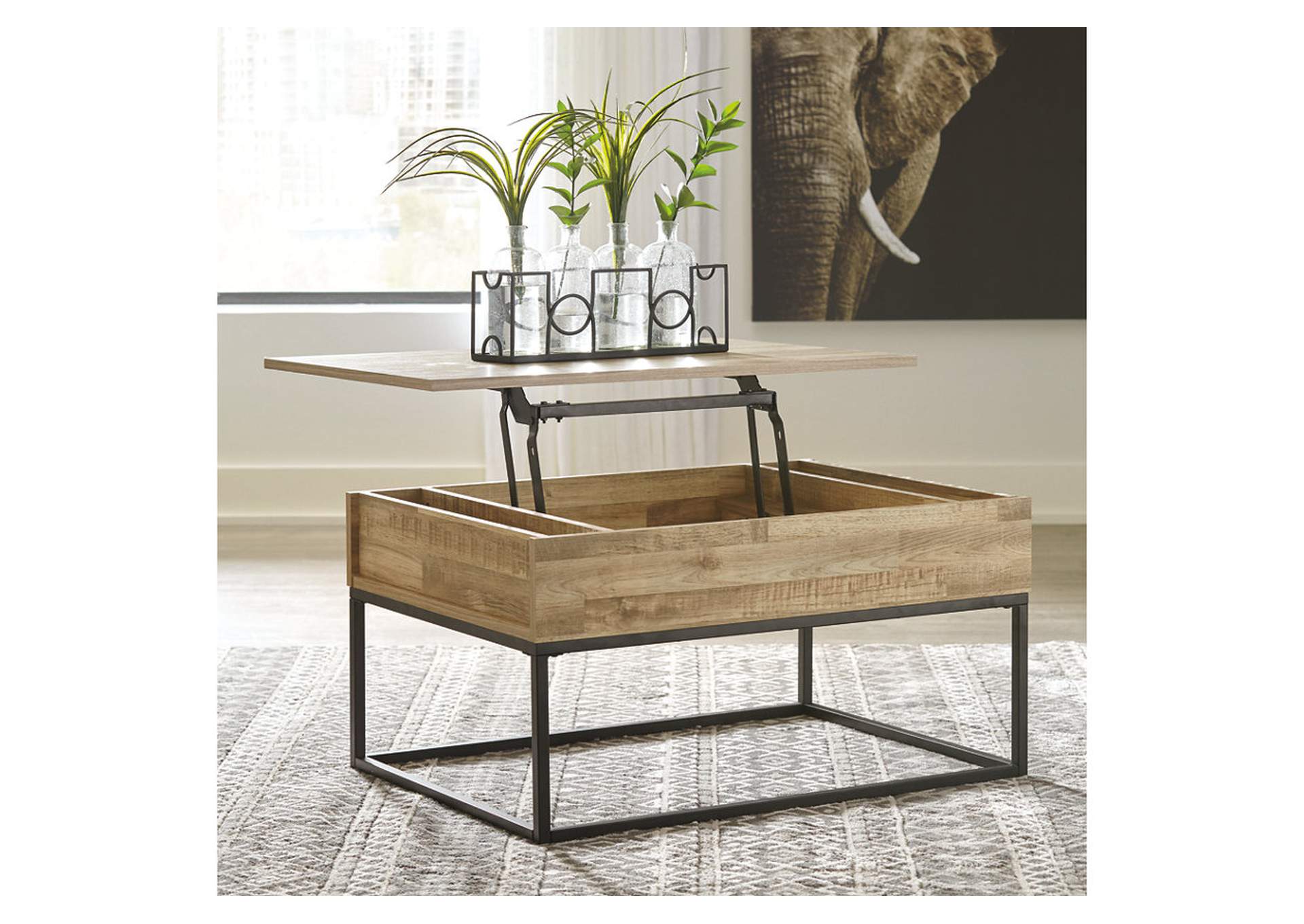 Gerdanet Coffee Table with 1 End Table,Signature Design By Ashley