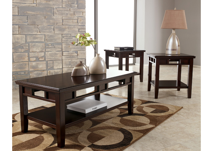 Logan Occasional Table Set (Cocktail & 2 Ends),ABF Signature Design by Ashley