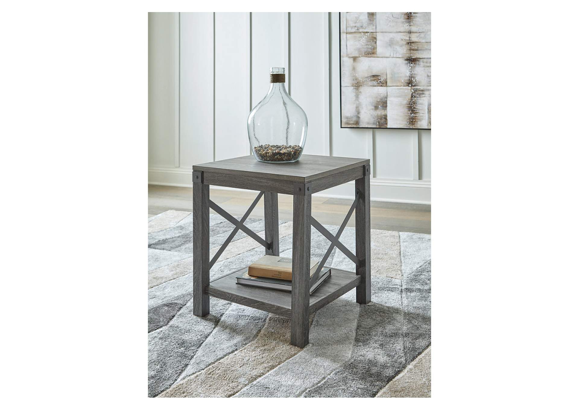 Freedan Coffee Table with 2 End Tables,Signature Design By Ashley