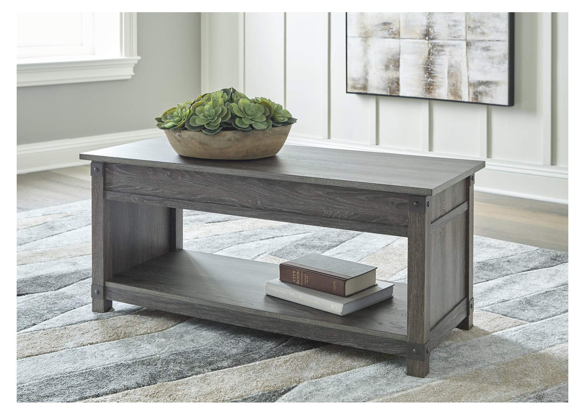 Freedan Coffee Table with 1 End Table,Signature Design By Ashley