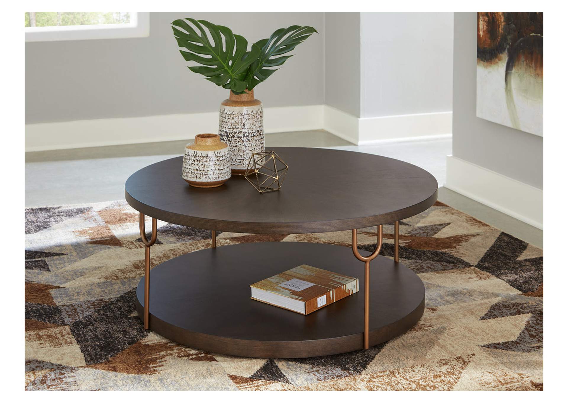 Brazburn Coffee Table with 1 End Table,Signature Design By Ashley