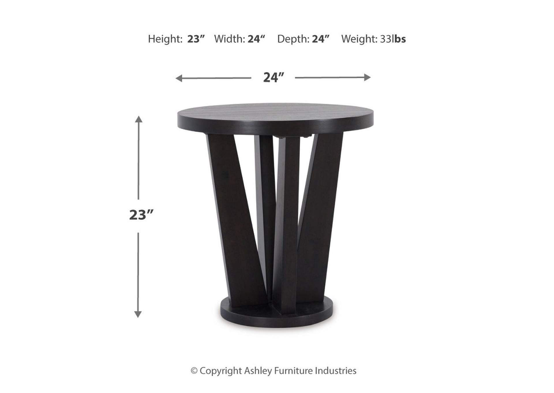 Chasinfield Coffee Table with 2 End Tables,Signature Design By Ashley