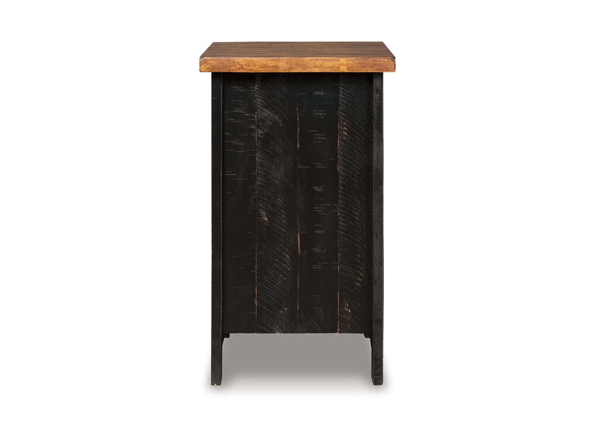 Valebeck Black Chairside End Table,Direct To Consumer Express