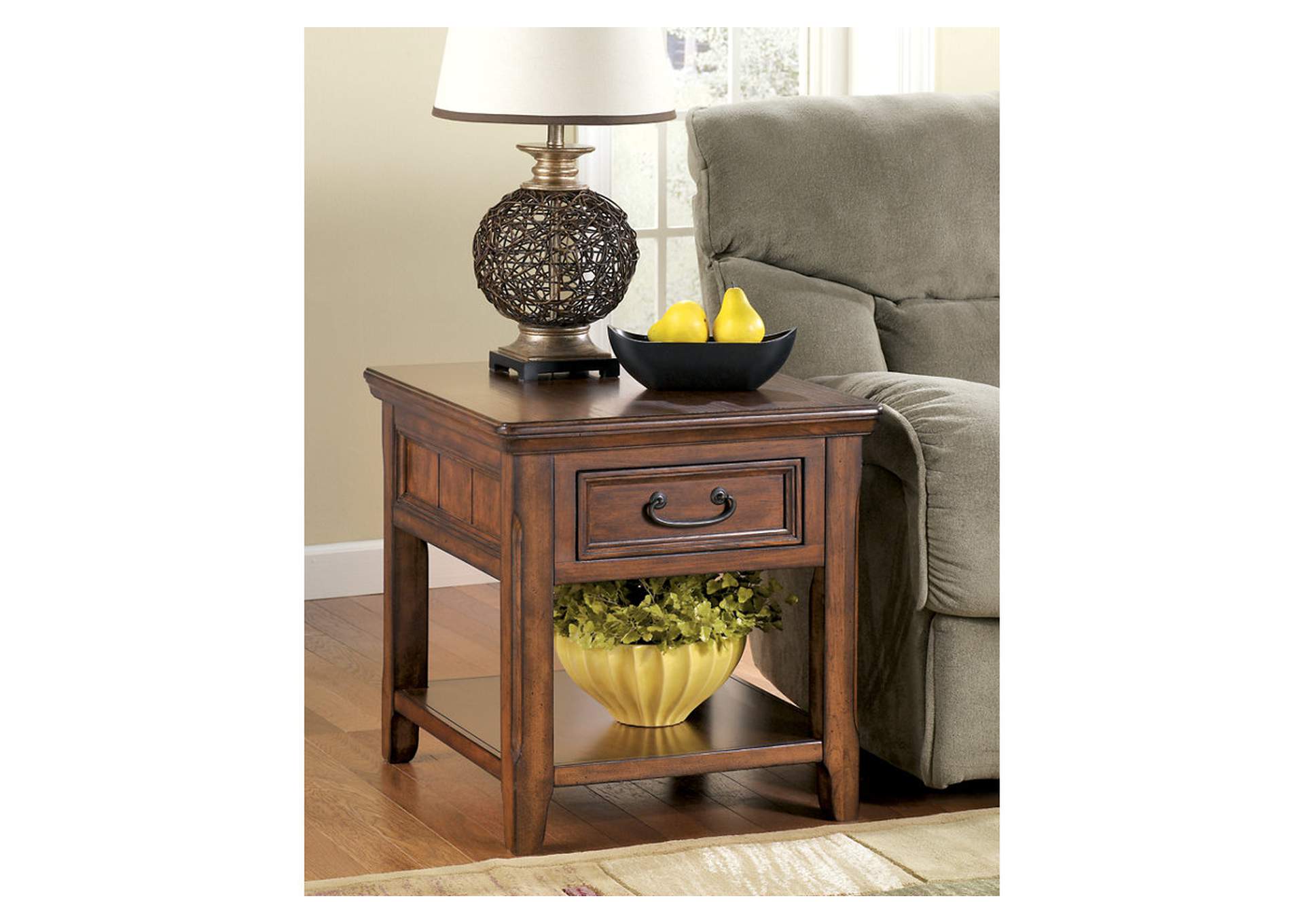 Woodboro Rectangular End Table,ABF Signature Design by Ashley