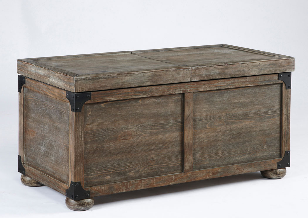 Rustic Storage Cocktail Table,ABF Signature Design by Ashley