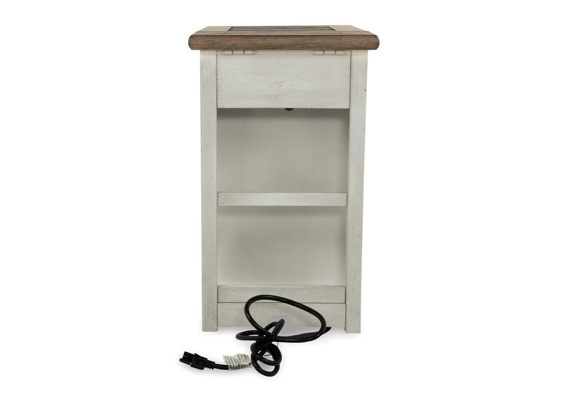 Bolanburg Chairside End Table with USB Ports & Outlets,Signature Design By Ashley