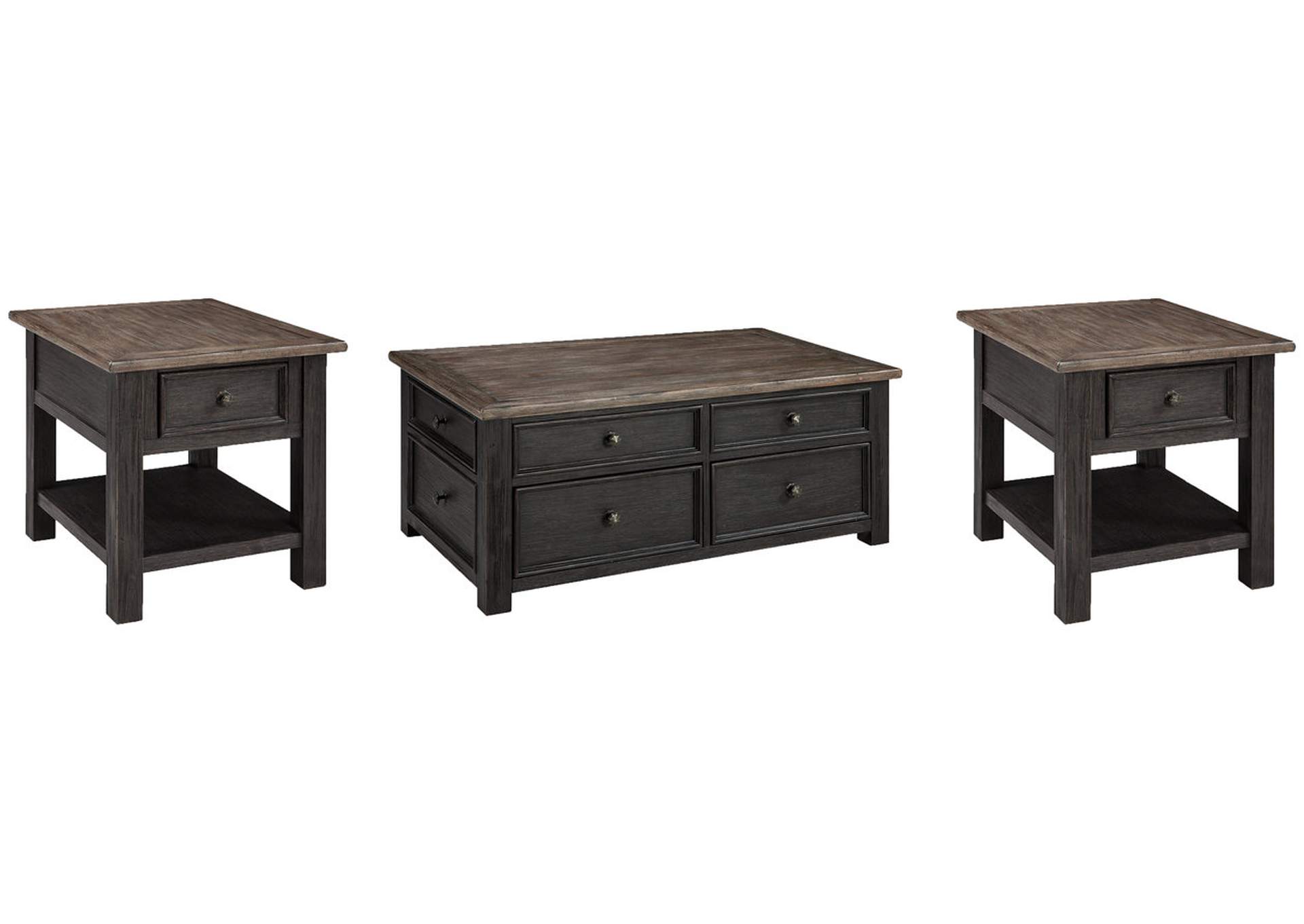 Tyler Creek Coffee Table with 2 End Tables,Signature Design By Ashley