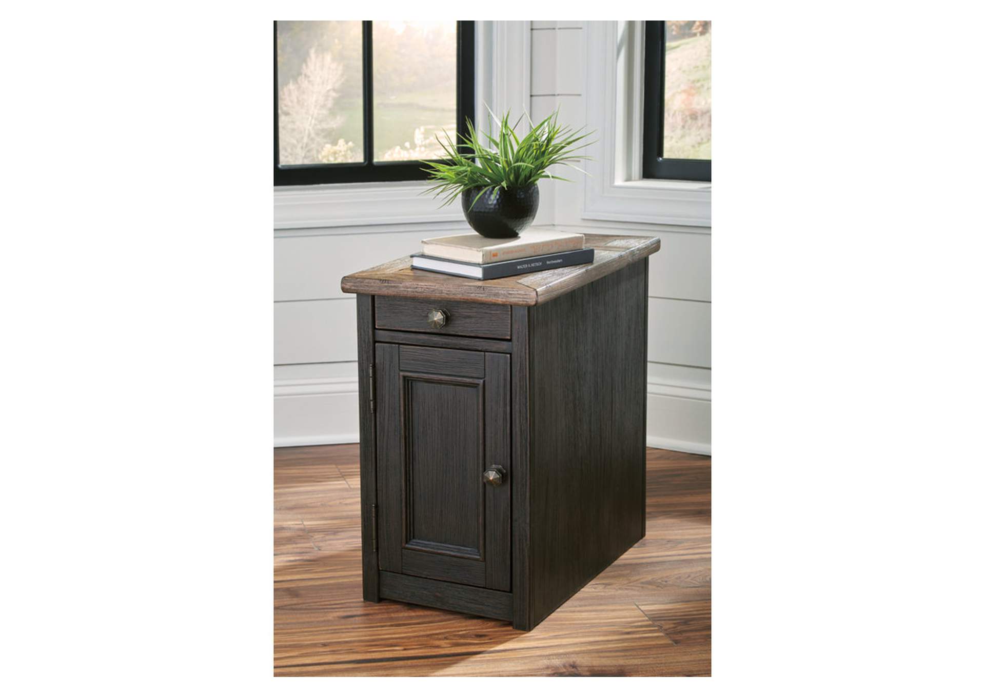 Tyler Creek 2 End Tables with USB Charging,Signature Design By Ashley