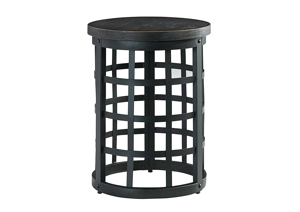 Marimon Black Round End Table,ABF Signature Design by Ashley