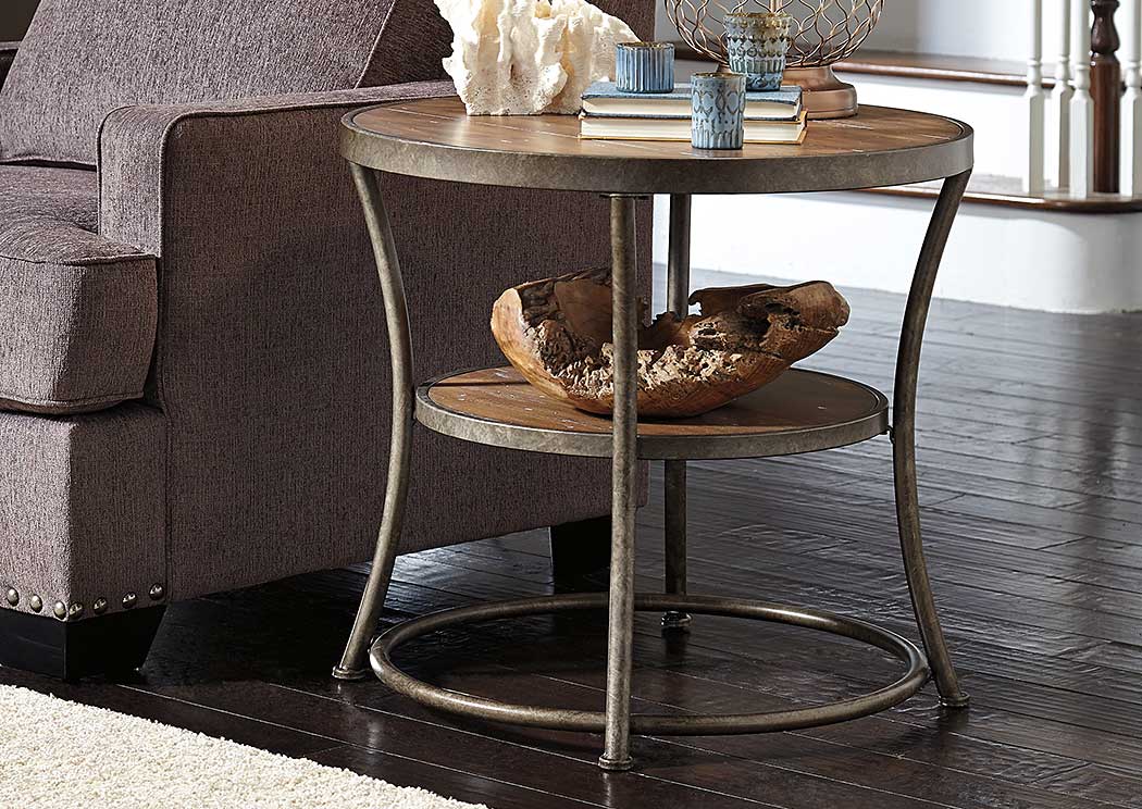 Nartina Round End Table,ABF Signature Design by Ashley