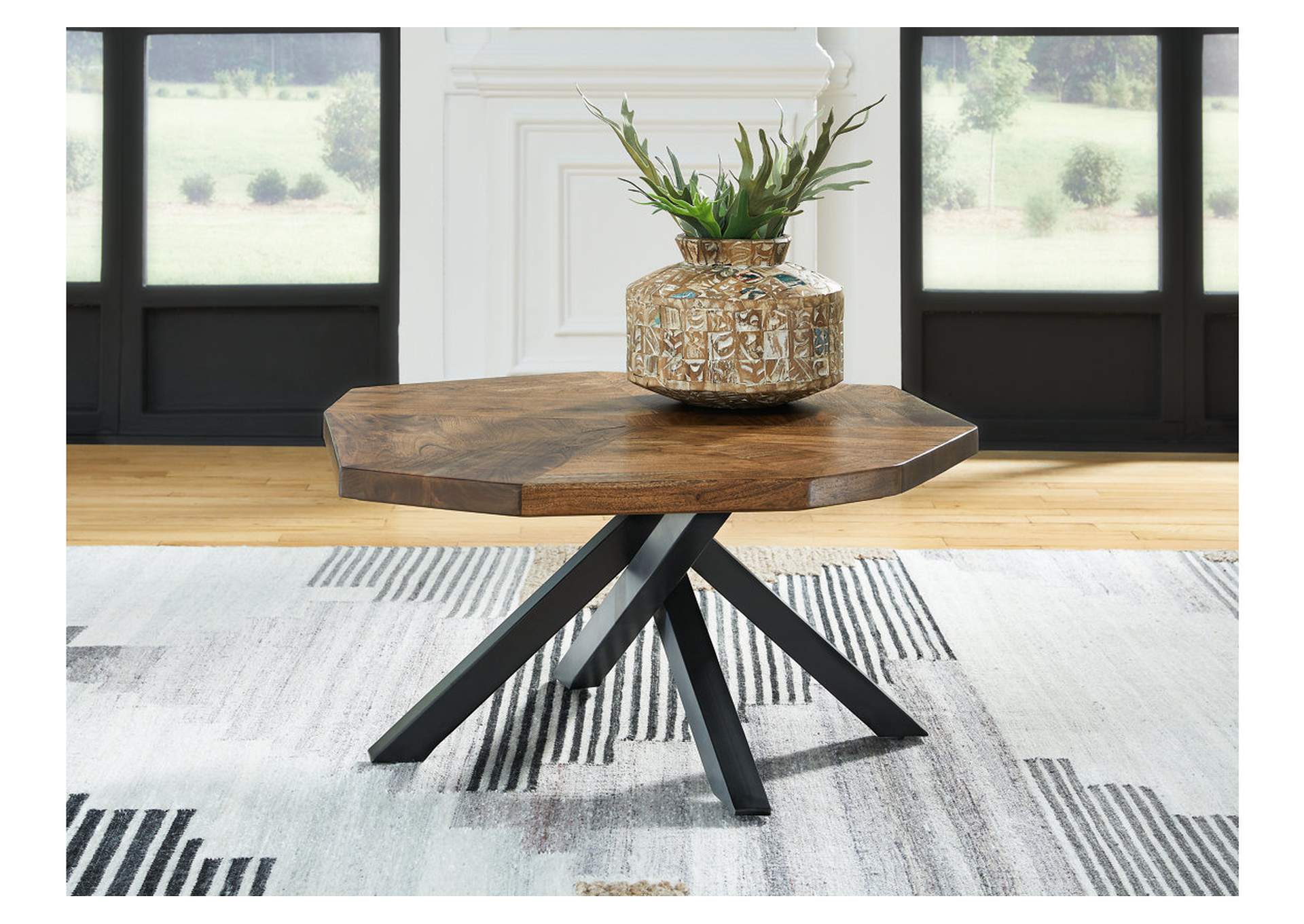 Haileeton Coffee Table with 2 End Tables,Signature Design By Ashley