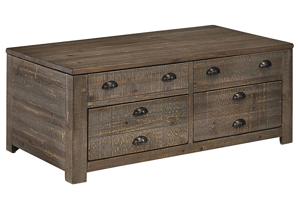 Keeblen Grayish Brown Rectangular Lift-Top Table,ABF Signature Design by Ashley