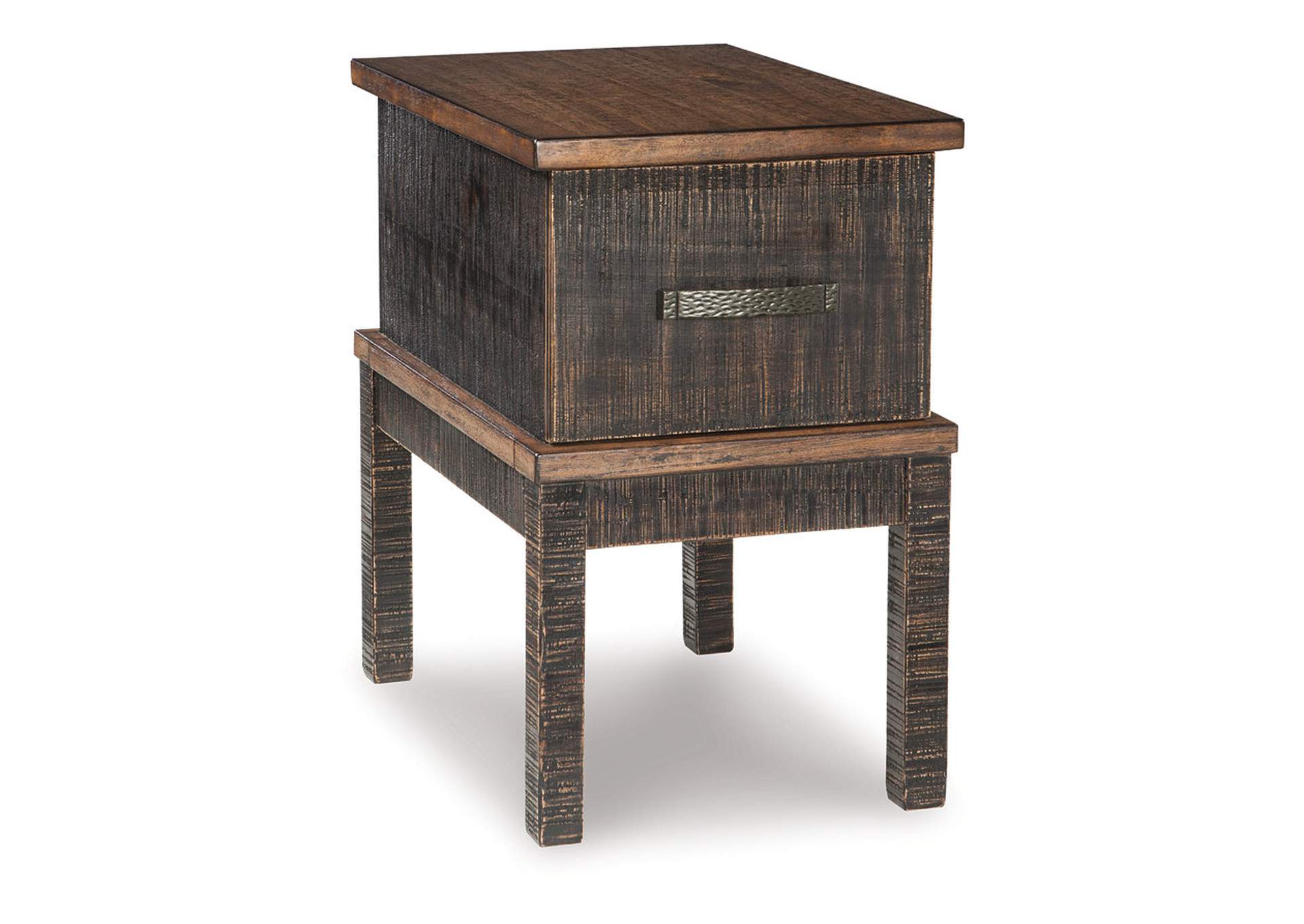 Stanah Chairside End Table with USB Ports & Outlets,Signature Design By Ashley
