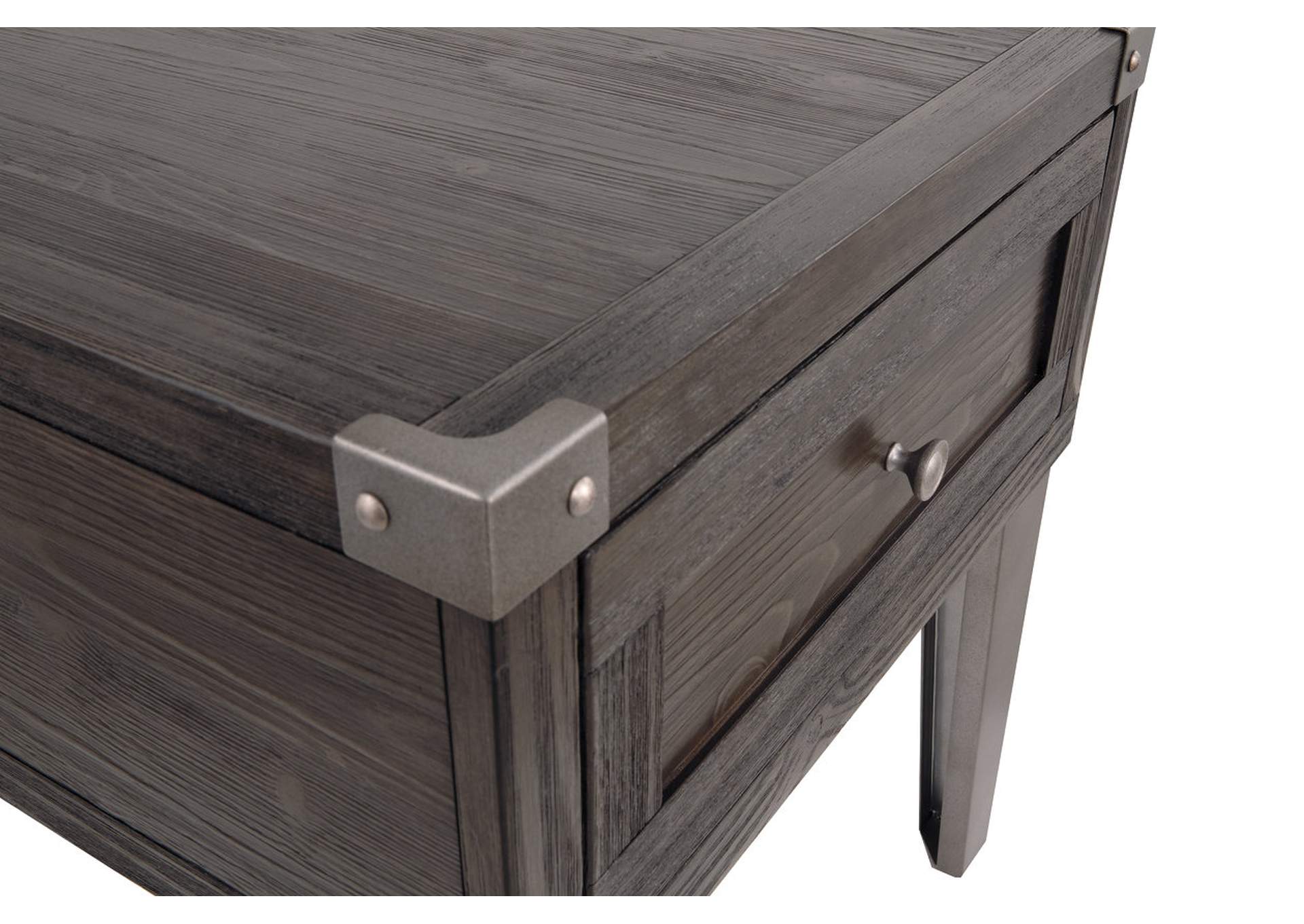 Todoe End Table with USB Ports & Outlets,Signature Design By Ashley