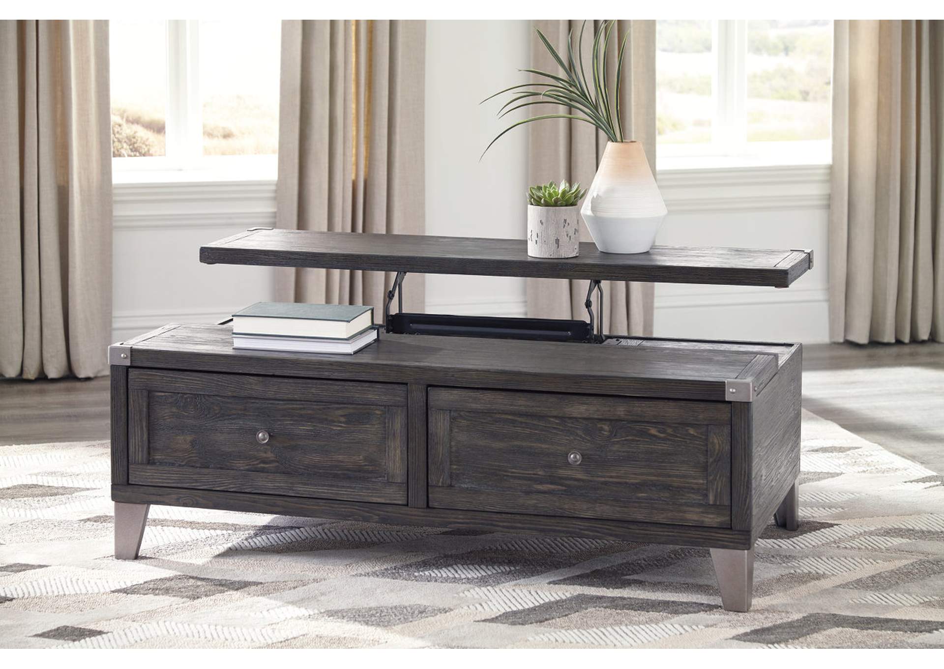Todoe Coffee Table with Lift Top,Signature Design By Ashley