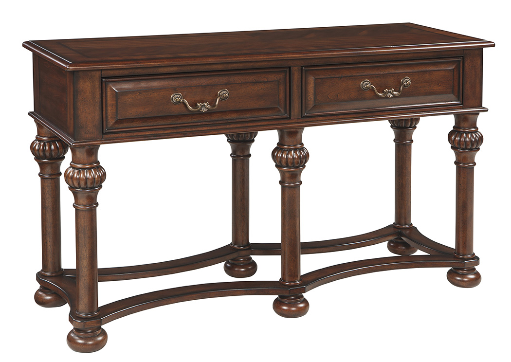 Beisterfield Brown Sofa Table,ABF Signature Design by Ashley