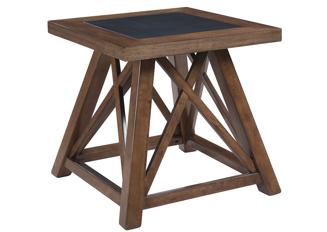 Campfield Brown Square End Table,ABF Signature Design by Ashley