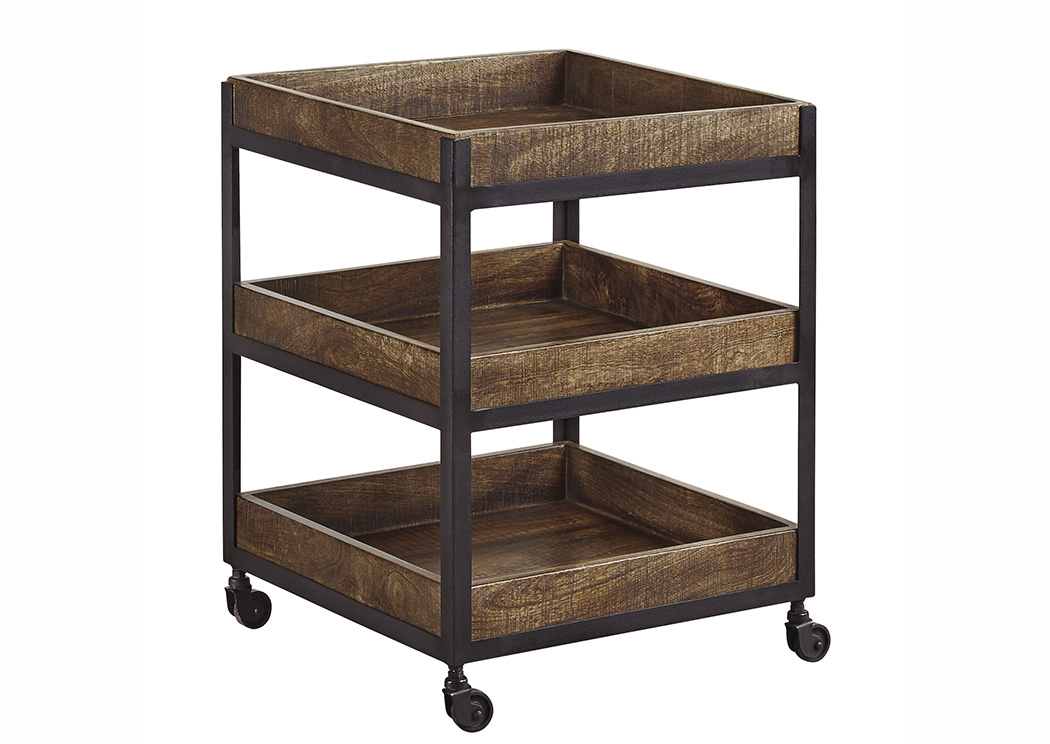 Viggani Two-Tone Square End Table,ABF Signature Design by Ashley